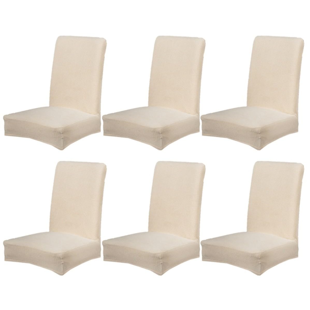 TOYANDONA 6 Piezas Funda de Silla Elástica, Cubre Comedor