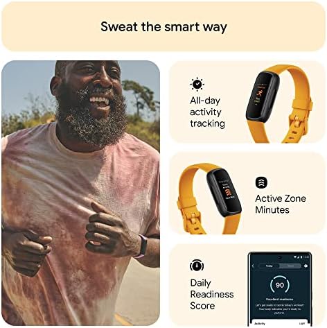 Fitbit Inspire 3 Activity Tracker with 6-months Premium Membership Included, up to 10 days battery life and Daily Readiness Score