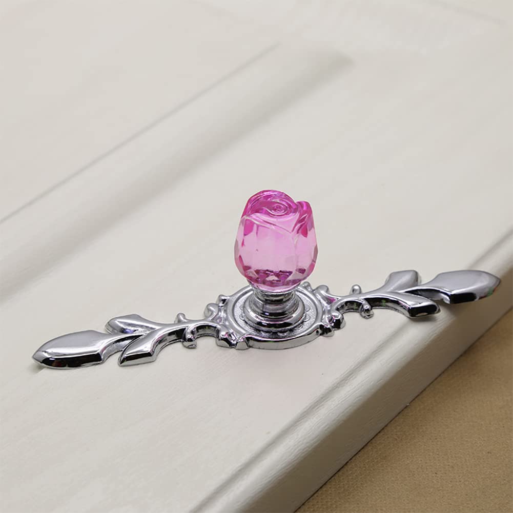 Perilla Para Muebles Manija Perilla Para Cajón De Cocina Perilla Para Cajon Resistente Flor De Rosa Jamw Sencillez