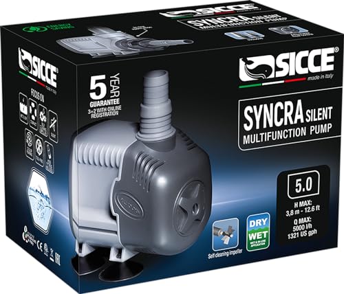 Sicce Syncra Silent 5.0 Submersible Water Pump