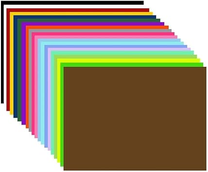 20 Sheets Puff Heat Transfer Vinyl 11.8" x 7.87" 20 Colors 3D Puff HTV for T-Shirts, DIY Iron-On for Cricut & Heat Press, Easy Cut & Weed, Stretchy & Washable