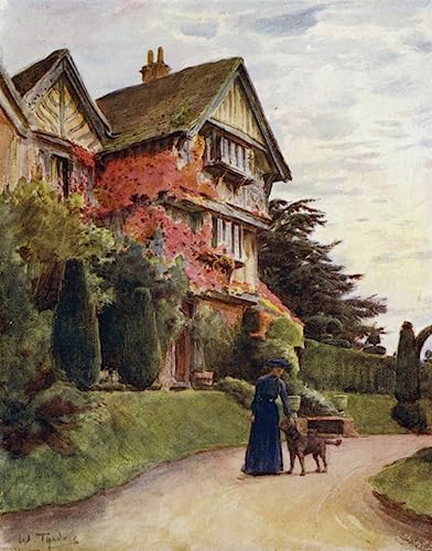 Impression sur toile haut de gamme New Forest Walter Tyndale tableau salon 60x90