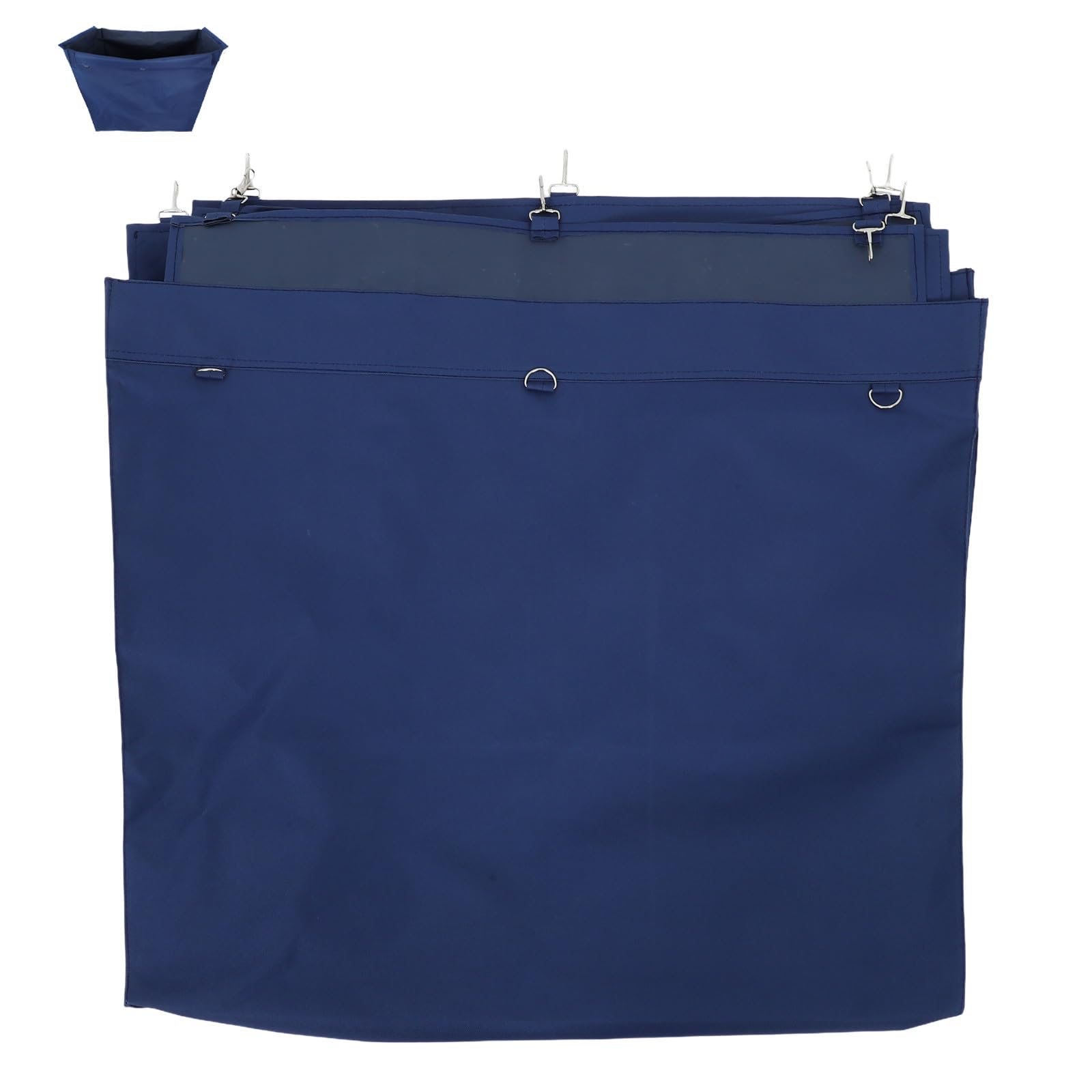 Bolsa de lavandería extraíble portátil en tela Oxford para organización