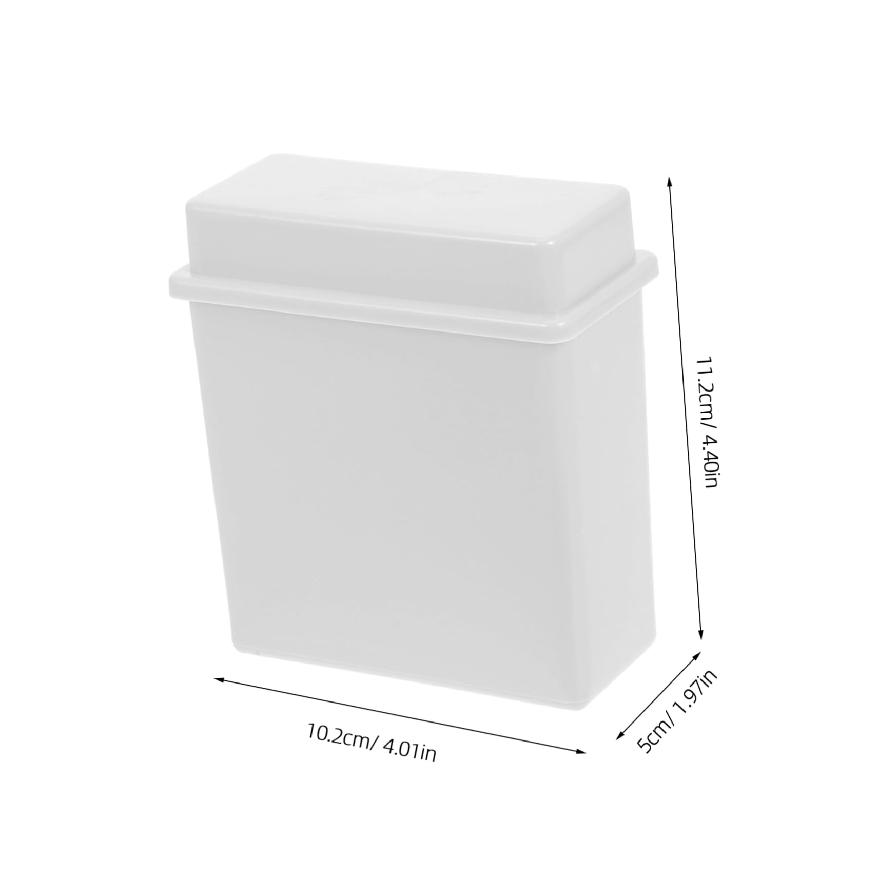CHILDWEET 2-piece Microscope Slide Staining Rack Set Glass Slide Drying Stand Lab Sample Storage Plastic Jar Holder Staining Jar Container Lab Accessory