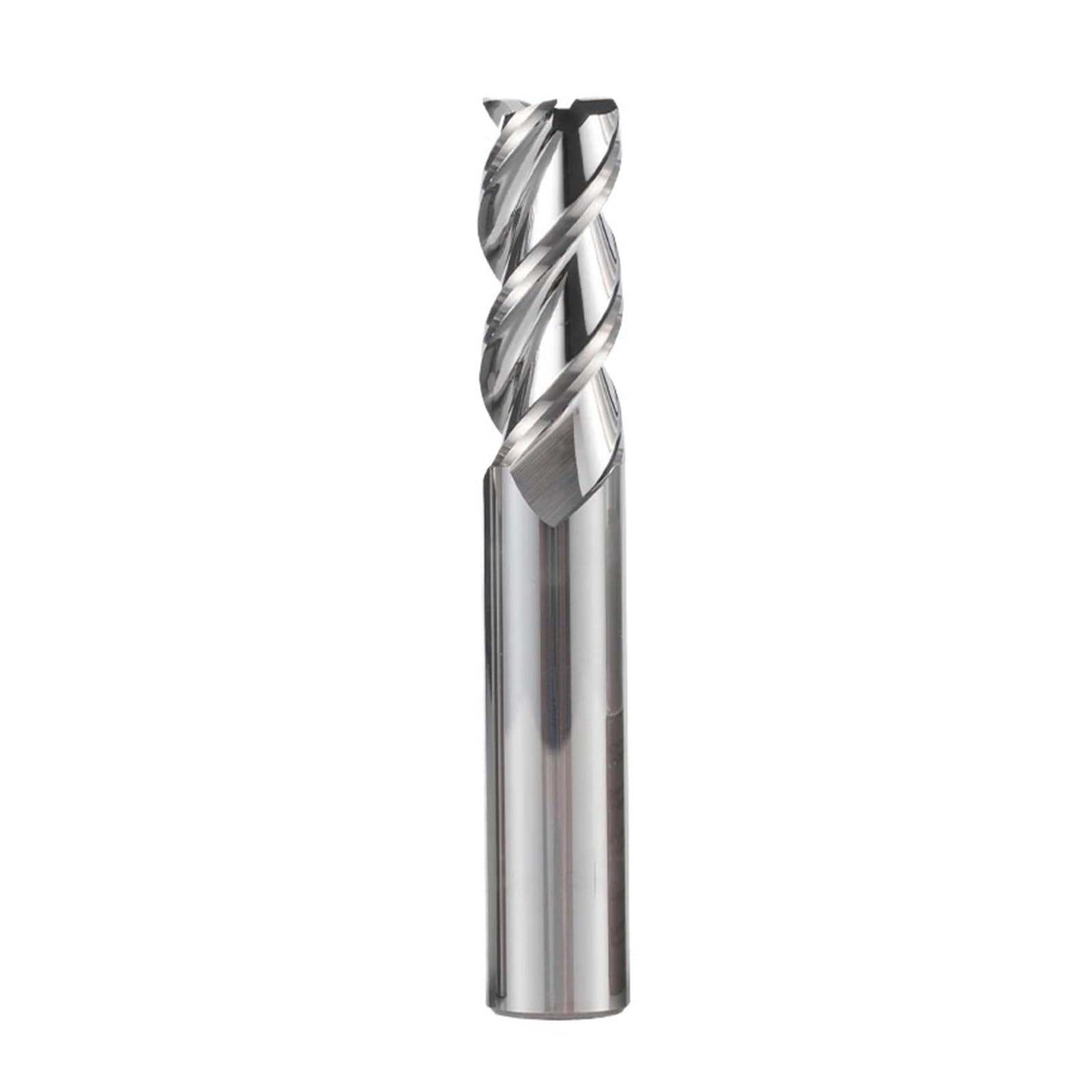 1 Szt. HRC62 3-ostrzowy Frez Węglikowy Wolframowy Trzpieniowy Narzędzie CNC 4 6 8-20mm Do Aluminium Włókno Szklane Akrylowe Drewno Miedź Plastik(8X35X8X75)