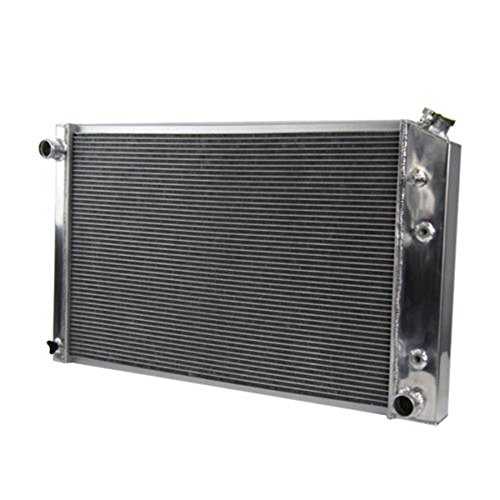 OzCoolingParts Chevy C/K/P/R/V Series Radiator Shroud Fan Kit, 3 Row Core Aluminum Radiator Fan Shroud Kit for 1973-1991 74 75 76 77 78 Chevy C10/C20/C30/K10/K20/K30 Pickup Truck Blazer Jimmy Suburban - Thumbnail 7