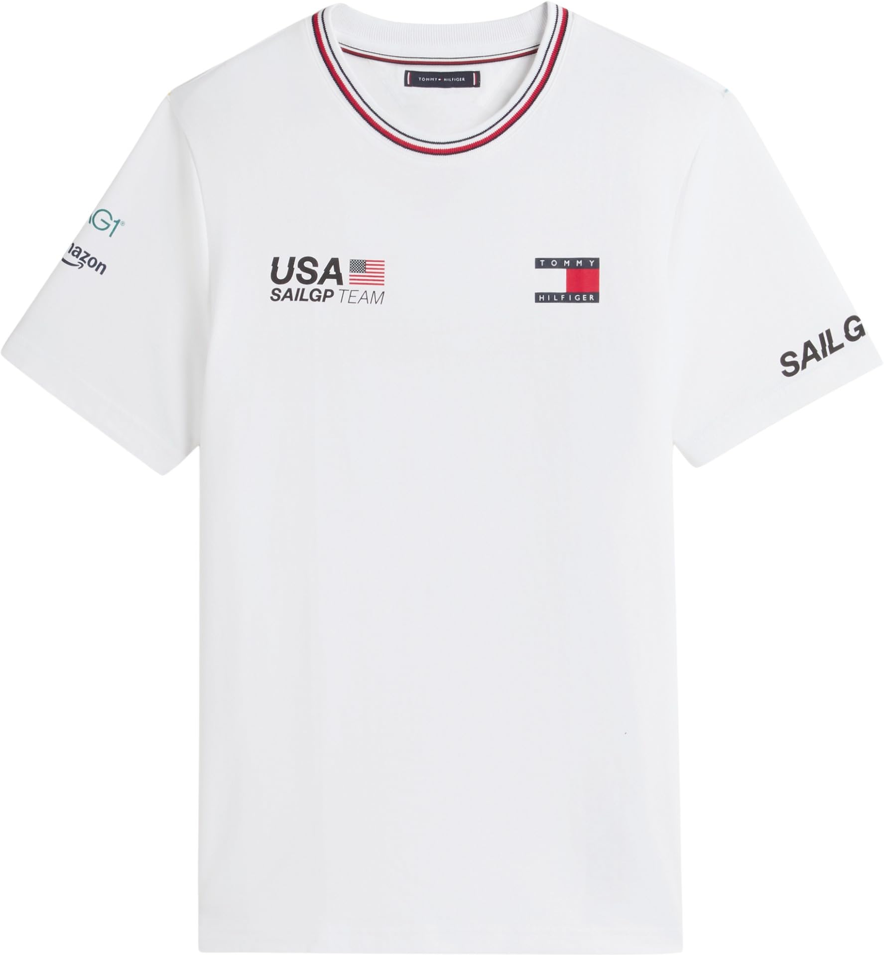 Tommy Hilfiger Us Sailgp Replica tee Mw0mw44690 Camiseta S/S Hombre