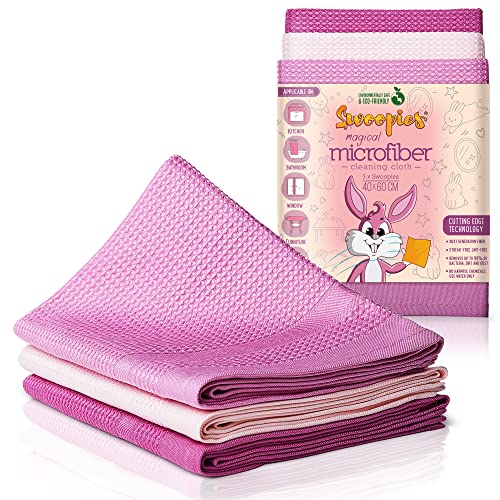 SW Toallitas de Microfibra Rosa 3pcs.