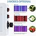 SERWING B1000W LED Plant Grow Light Dimmable,Best Grow Lights for Indoor Plants Full Spectrum, Seed Starting Seedlings Vegetable Hanging Growing Lamps, Double Switch Grow Light for Indoor Plants