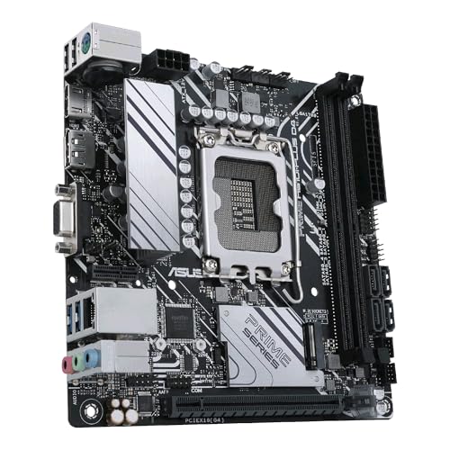 Image of ASUS PRIME H610I-PLUS D4 LGA 1700(Intel 12th Gen&Intel vPro)mini ITX Motherboard(PCIe 4.0,DDR4,USB-A 3.2 Gen 1,1GbLan,DP /HDMI /D-Sub,V-M.2(Key E),Q-LED,Mono-out with amp IC,SPI TPM header) (Pack of 10)