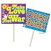60's Yard Sign Party Accessory (1 count)