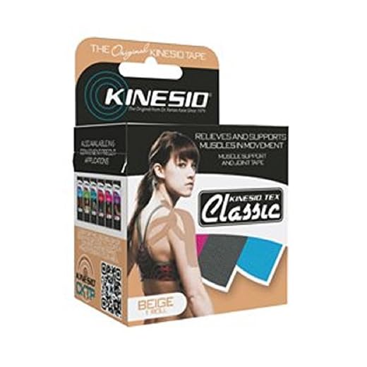Kinesio Tape, Tex Classic, 2" x 4.4 yds, Beige, 1 Roll