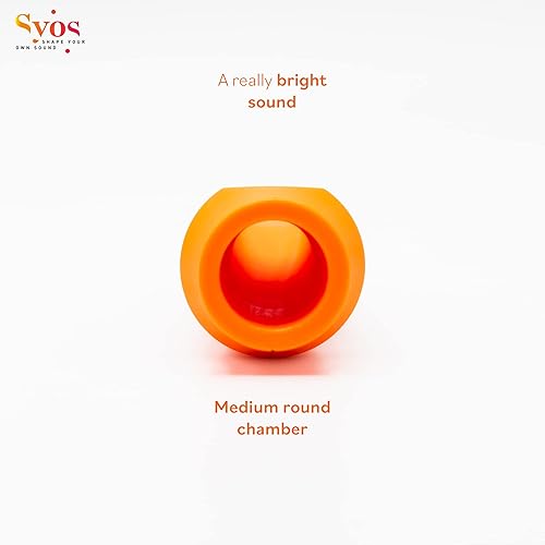 Miniatura 4 de Syos Boquilla para saxofón alto, modelo Spark, apertura de punta 7, rojo carmín fácil de tocar, brillante y potente