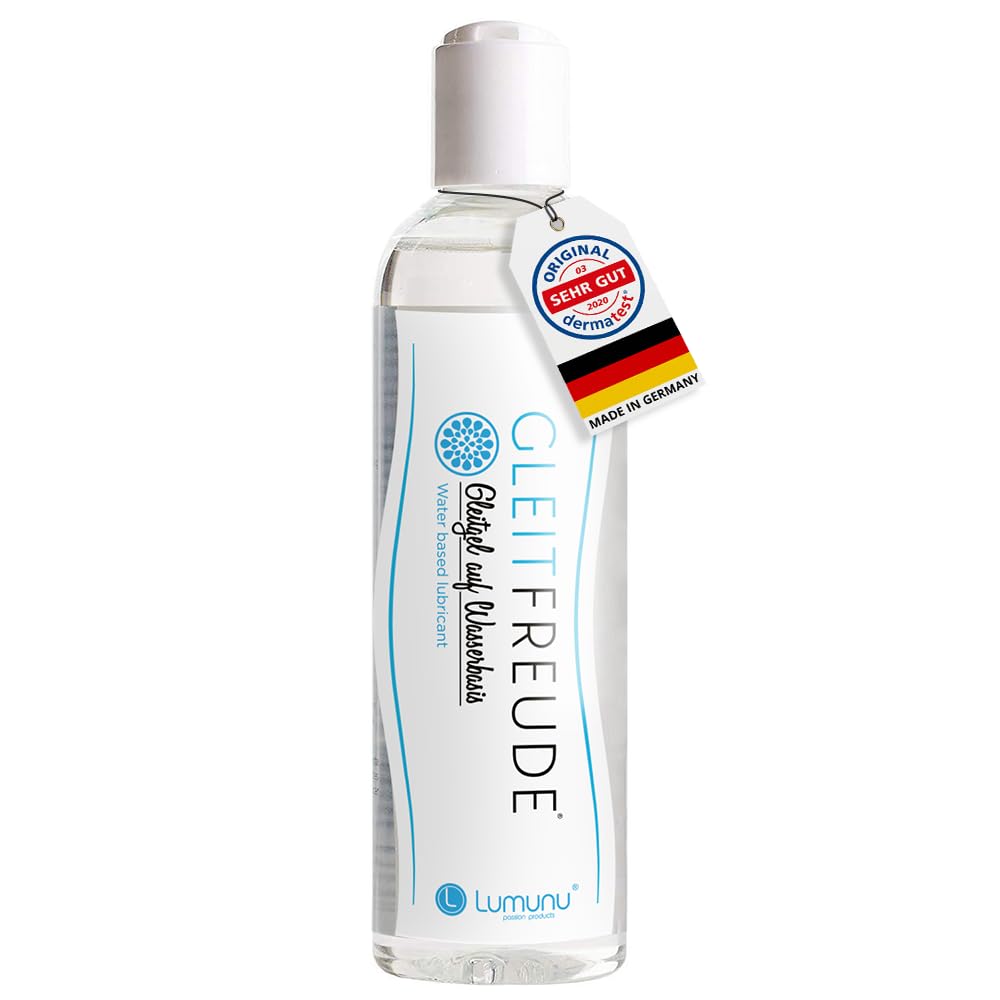 Deluxe Lumunu Aqua Gleitmittel 250ml | Gleitfreundliches Feuchtigkeitsgel | Wasserbasiert, lang anhaltend & hautfreundlich