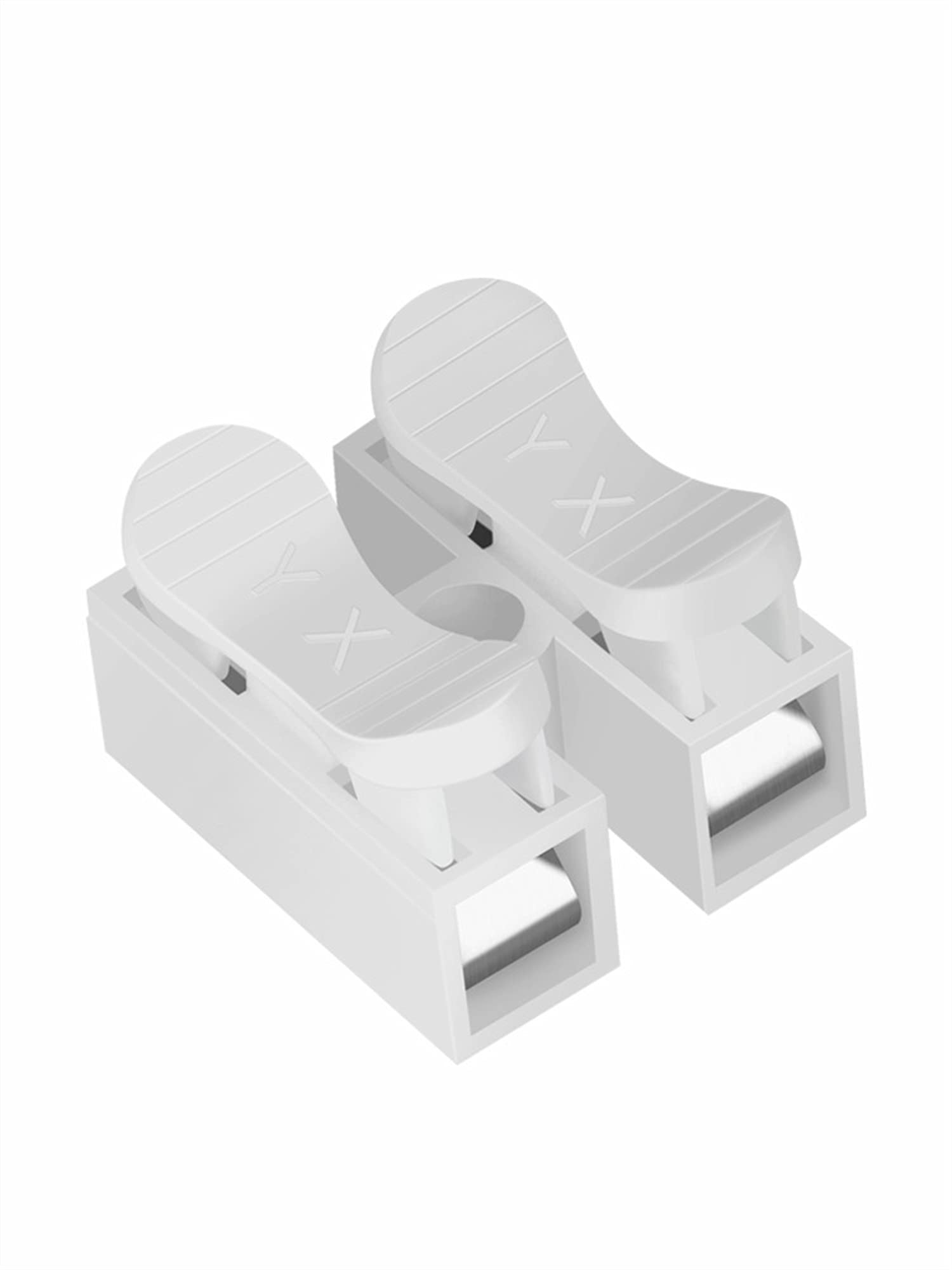 Conectores de cable de bloqueo de empalme rápido CH2, 50 Uds., Terminal de empuje, voltaje de Terminal eléctrico de 220V for un empalme fácil y seguro en cables