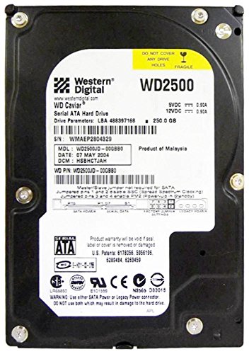 WD Caviar Blue WD2500JD - Disque dur - 250 Go - interne - 3.5