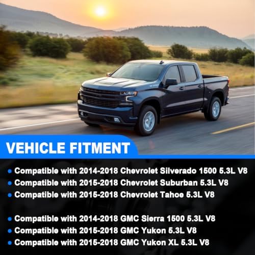 L83 5.3 NON AFM DOD 키트 2014-2018 쉐보레 실버라도 1500 GMC 시에라 Gen V 5.3L (캠샤프트, 리프터, HS26744PT 헤드 개스킷, 오일 펌프 및 밸리 커버 포함) — 사진 3
