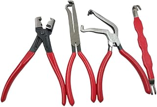 8-Inch Electrical Disconnect Pliers 4-Pack – Professional Automotive Connector Removal Tool Kit for Fuel Lines, Sensors & Weatherpack Connectors