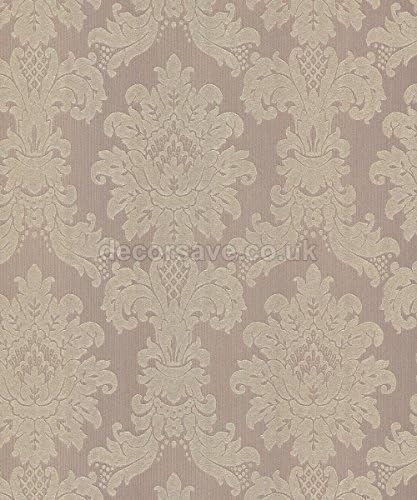 Arthouse Wallpaper Messina Damask Taupe 261003 by Arthouse Wallcoverings