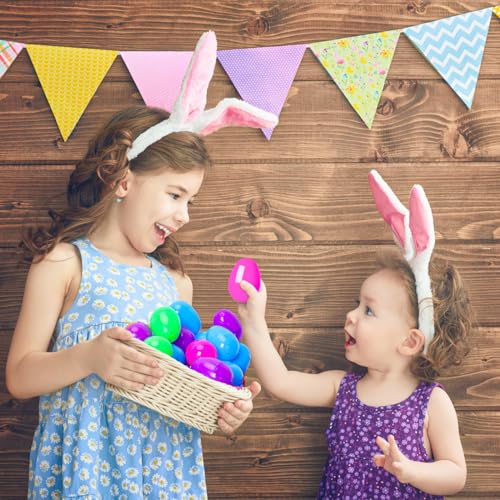 MGparty 520 Pack Easter Eggs Empty 2.3" Plastic Bright Colors Eggs with Golden Eggs for Easter Egg Hunt Party Favors Basket Stuffers Fillers by MGparty - Image 7