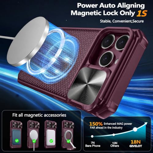 Image of Magnetic for Phone 18 Pro Case with Privacy Screen Protector