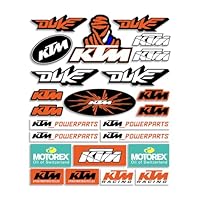 Adesivi KTM Per Moto E Caschi - Stickers Decorativi In Vinile Per Personalizzazione - Foto 14