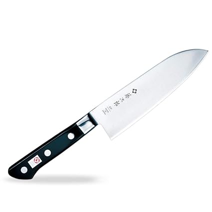 Tojiro DP Cobalt Alloy Steel Interrupt Mouthpiece with Santoku 170mm F-503 (UnboxJapan Exclusive)
