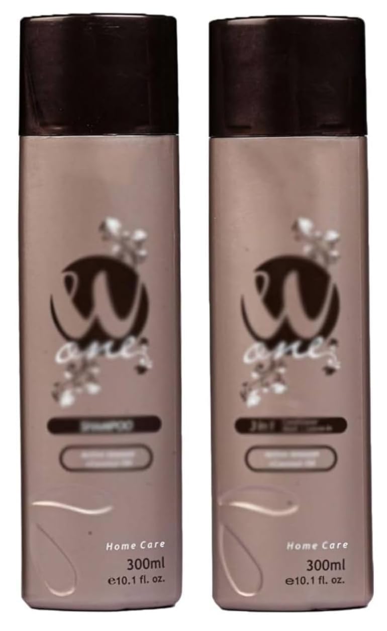 Original W One Shampoo and 3 In 1 Conditioner, 300ml, Pack of 2 | Unisex