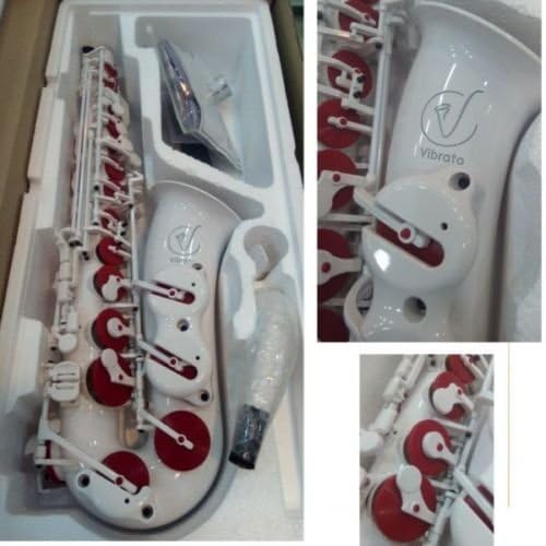 Vibratosax A1 S 3 Polycarbonat Saxophone Alto Sax Red Pad Easy Tuned Very Lite 900 Grams