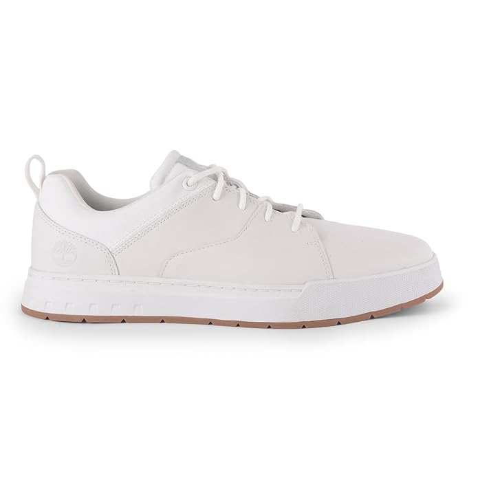 Timberland Oxford Shoes Premium White Leather Men's Casual Cantford
