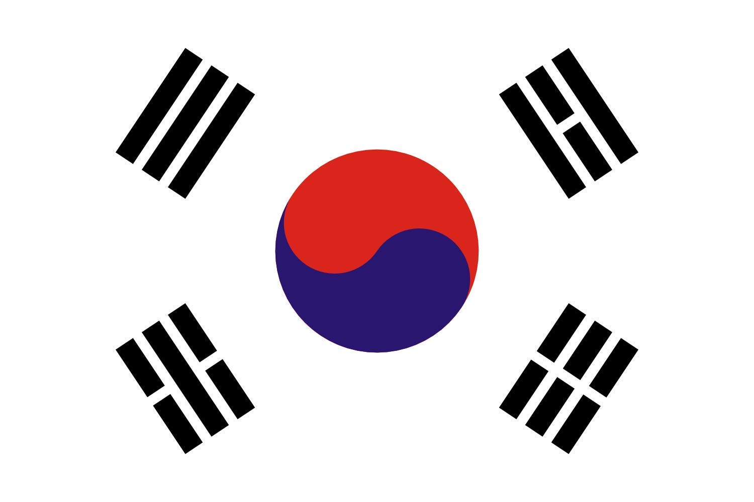 Drapeau provisoire de Corée du Nord grand format pavillon historique rare