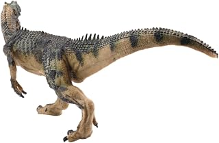 Modelo Allosaurus Realista de Plástico Sólido Figura de Dinosaurio Decorativa Color Verde Juguete Coleccionable para Amantes de Animales Prehistóricos