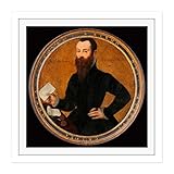 Handgefertigte, hochqualitative, eingerahmte Kunstdrucke mit Passepartout.