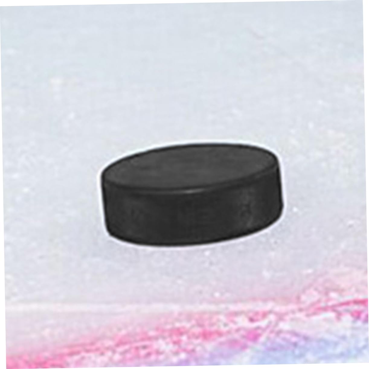 TOYANDONA Disco De Hockey De Espuma Deportiva Disco El Hockey Entrenamiento De Hockey Bolas De De Hockey Puck De Hockey De Espuma PU Disco para Practicar Black