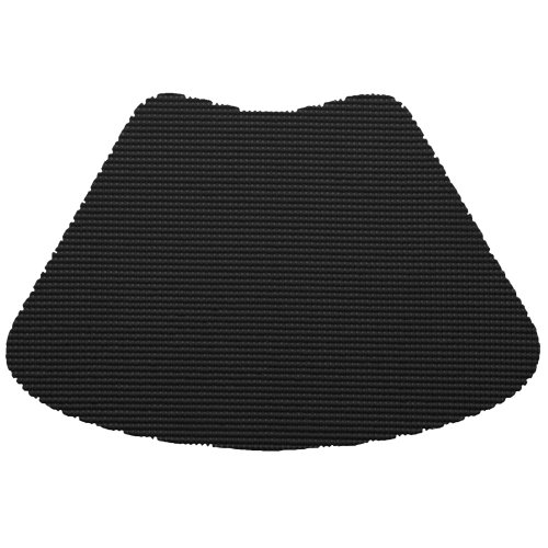 Kraftware 31139 Fishnet Placemat Dz, Wedge, Black