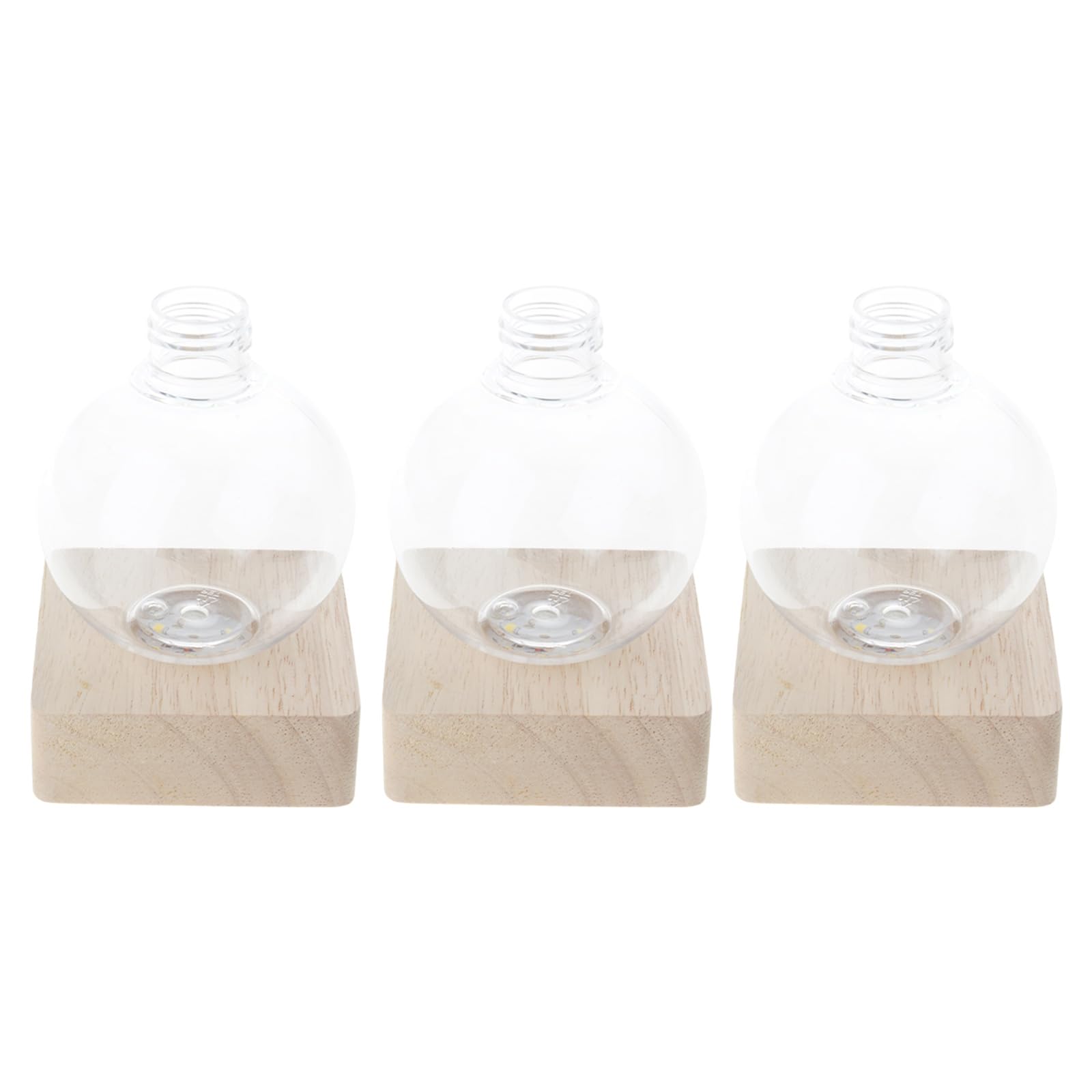 Vases hydroponiques décoratifs en Verre mettant en Valeur la Croissance des Racines grâce à des illuminations et offrant des atmosphères de lumière à l ' intérieur