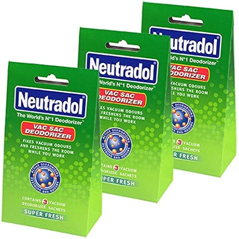 Pack Of 9 Neutradol Fresh Deodorizer Vac Sacs Cover