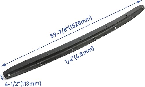 Miniatura 7 de ECOTRIC Cubierta para salpicadero compatible con Chevy Chevrolet GMC Pickup Truck 67 68 69 70 71 72 1967-1972, almohadilla negra de repuesto para