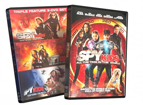Spy Kids 1-4 DVD Collection: Spy Kids / Spy Kids 2: Island Of Lost Dreams / Spy Kids 3: Game Over / Spy Kids 4: All The Time In The World image 2