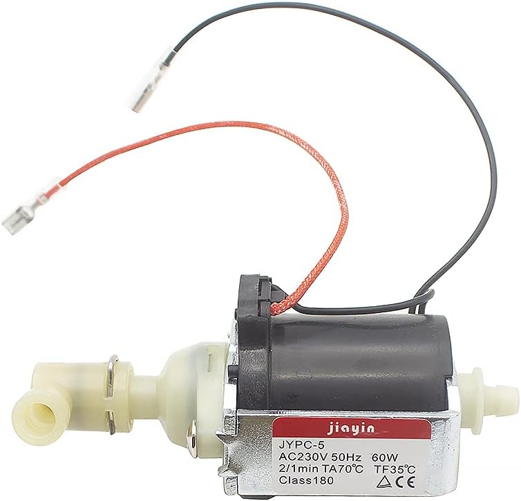 JYPC-5 AC 230V 50Hz 60W 20bar 150cc/min Electromagnetic Solenoid Water Pump for Steamer/Beverage machine/Coffee machine, electric irons,etc