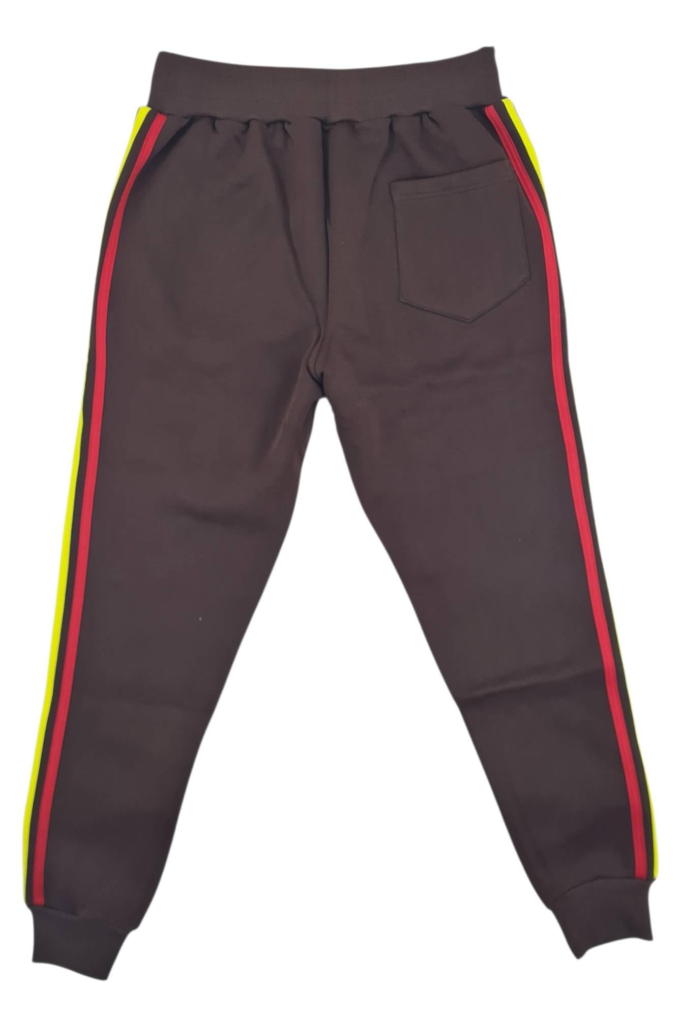 Time Is Money - Set tuta da uomo Rasta, con cappuccio e pantaloni da jogging, con cerniera intera, dettagli a righe rasta, abbigliamento casual streetwear