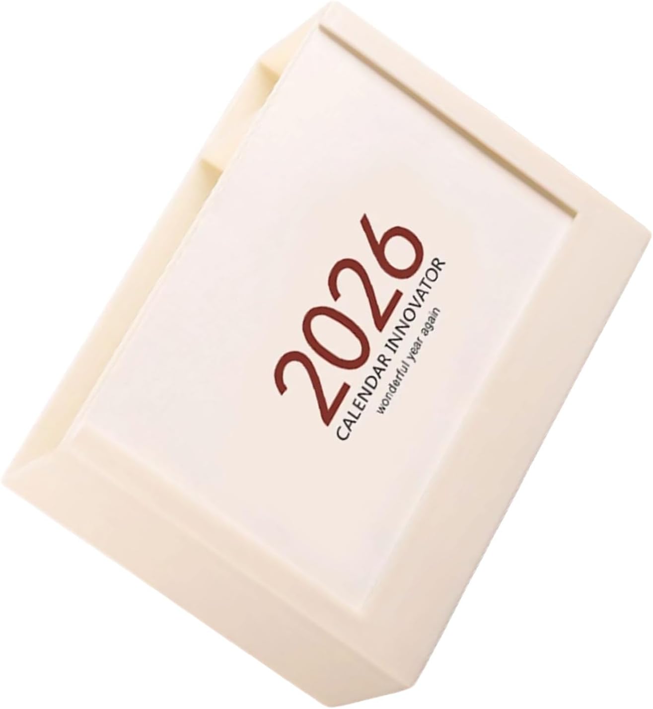 ordinarYone 2026 Desk Calendar and Pen Holders Organizers Built in Planner Page for Efficient Home or Organization Scheduling