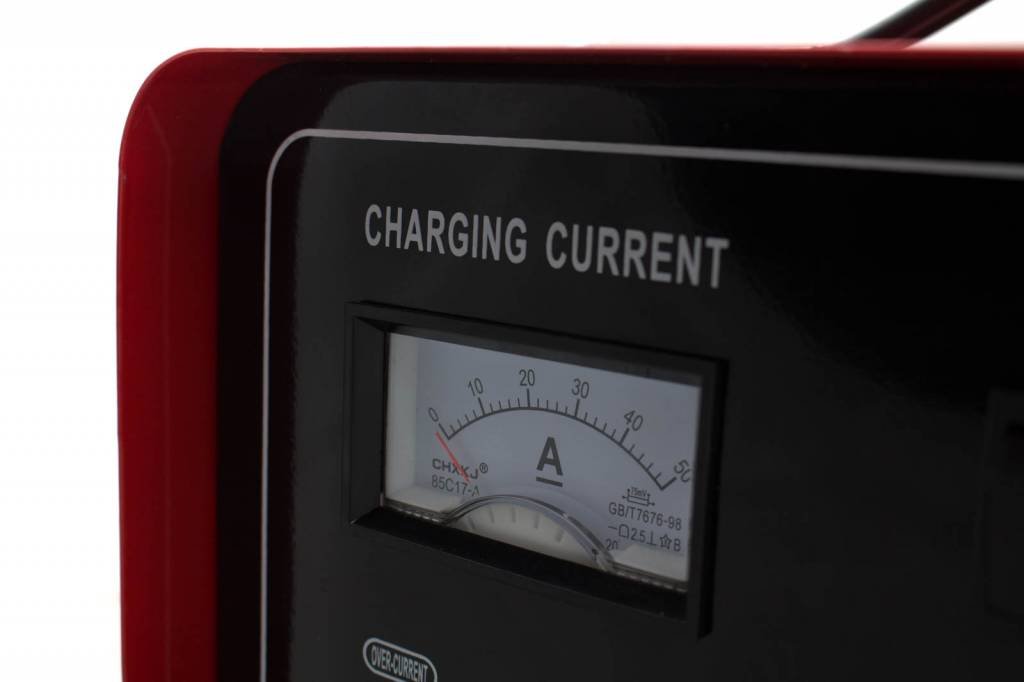 Airpress Cargador de Baterías BC 50 | 40A | 12V / 24V | Para baterías 40–400 Ah | Cargador eléctrico profesional 230V