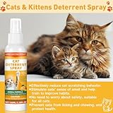 MUOCOBU Katzenspray zum Kratzen, eingeschränkte Bereiche - für das Verhalten von Katzen, Schützen von Möbeln, Sofas, Teppichen, Indoor & Outdoor Natürlich - Old one