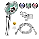 LED Shower Head with Handheld, Color Changing