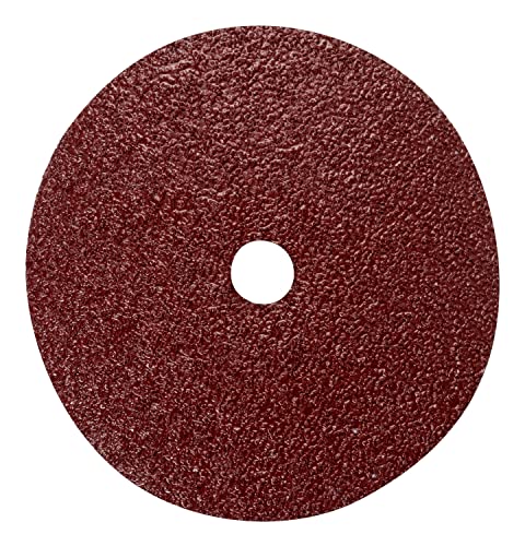 3M Surface Restoration & Repair 7 inch Fiber Disc, 36 grit, 2 Pack