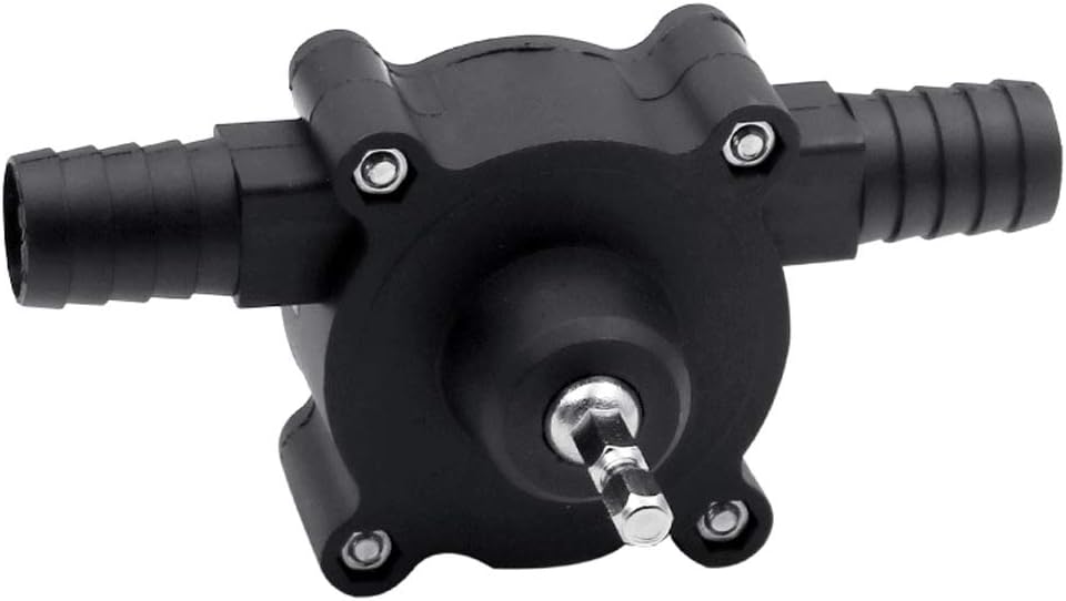 Mini Submersible Portable Electric Water Pump Portable Water Pump Electric Drill Pump Self Priming Transfer Pumps Oil Fluid Portable Round Shank Heavy Duty Self-Priming