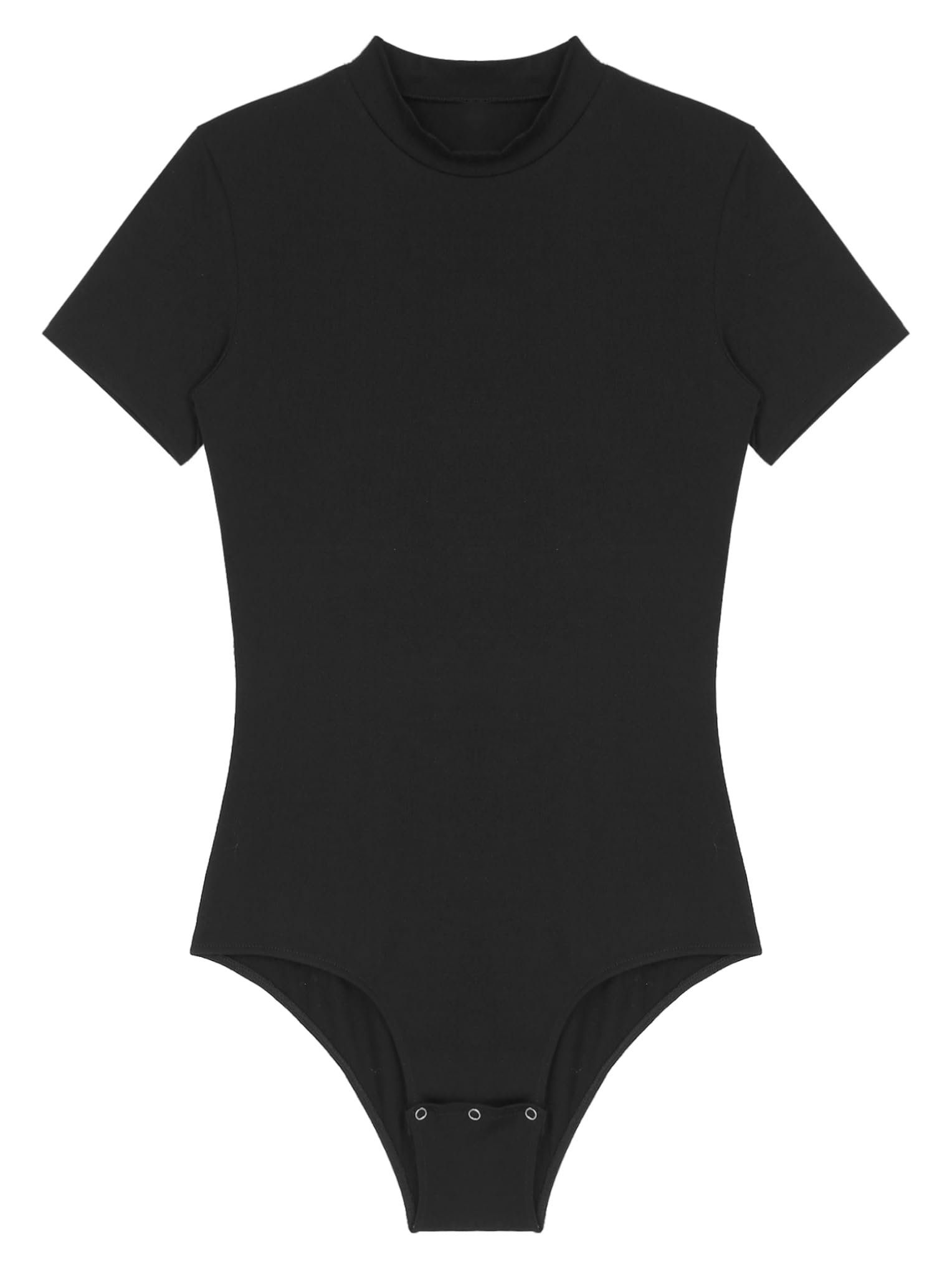 Homme Body de Sport Manche Courte T-Shirt Gymnastique Justaucorps