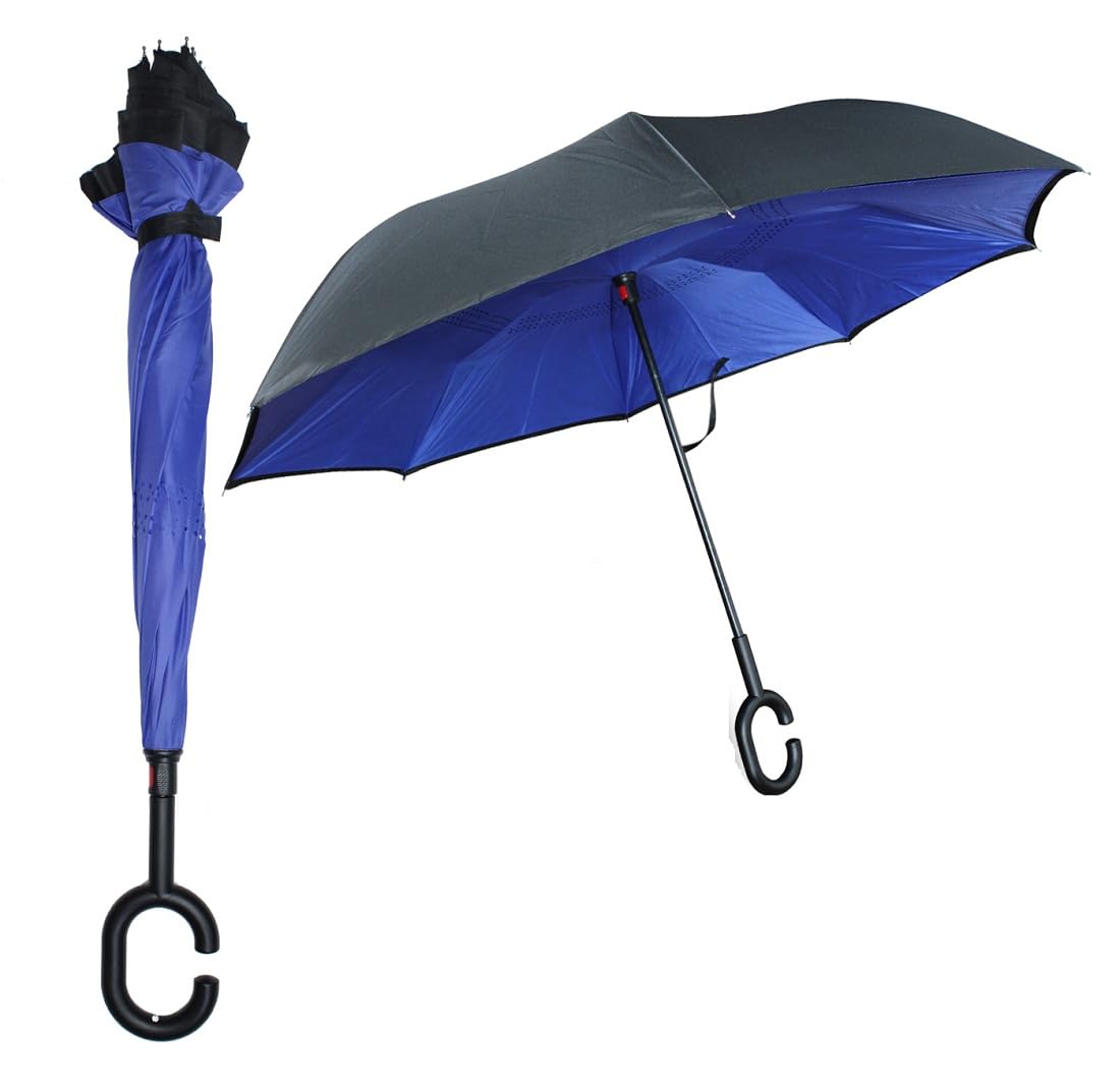 AASA Folding Windproof and Compact Umbrella for Sun and Rain Protection Folding Umbrella for Men Women and Kids Use