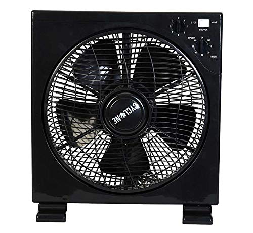 gardeners corner Hydroponics Black 12 Inch Box Fan Bud growing Room Fan Grow Tent